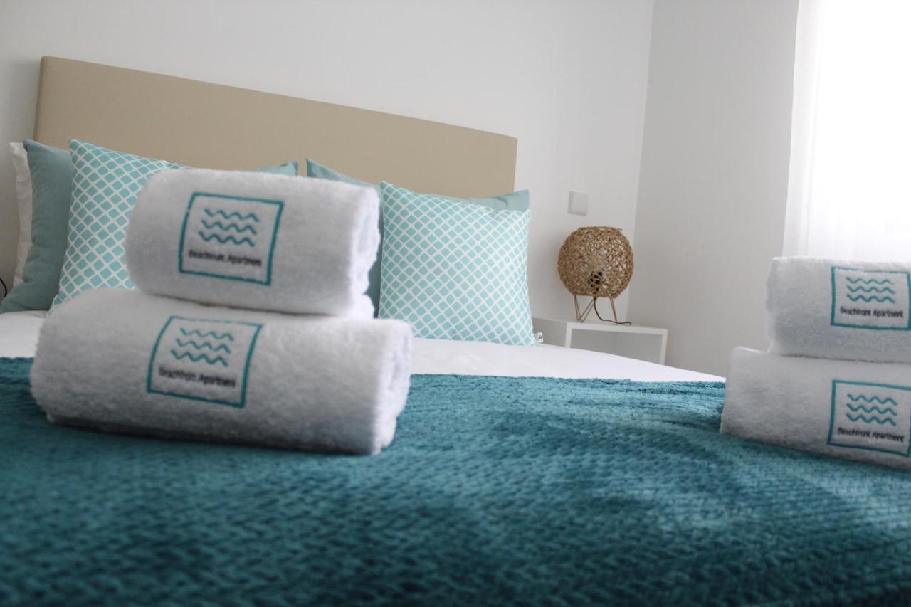 Beachfront Apartment นาซาเร ภายนอก รูปภาพ